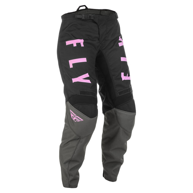 Fly Racing 2022 F-16 BMX Race Pants-Grey/Black/Pink - 1