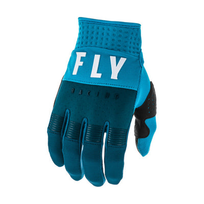 Fly Racing F-16 BMX Race Gloves-Navy/Blue/White