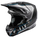Fly Racing Formula Carbon Axon BMX Race Helmet-Black/Grey/Blue - 1