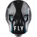 Fly Racing Formula Carbon Axon BMX Race Helmet-Black/Grey/Blue - 4