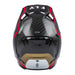 Fly Racing Formula Carbon Axon BMX Race Helmet-Black/Red/Khaki - 3
