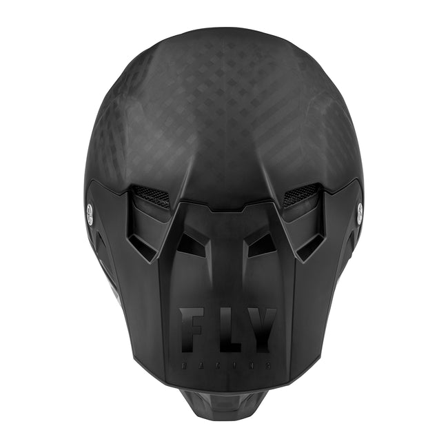 Fly Racing Formula Carbon Solid BMX Race Helmet-Matte Black Carbon - 4