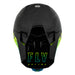 Fly Racing Formula CC Centrum BMX Race Helmet-Black/Blue/Hi-Vis - 3