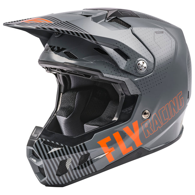 Fly Racing Formula CC Primary BMX Race Helmet-Grey/Orange – J&R ...