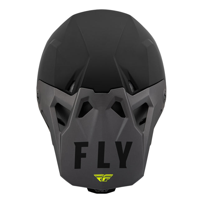 Fly Racing Formula CP Slant BMX Race Helmet-Mt Blk-Grey-Hi-Vis – J&R ...