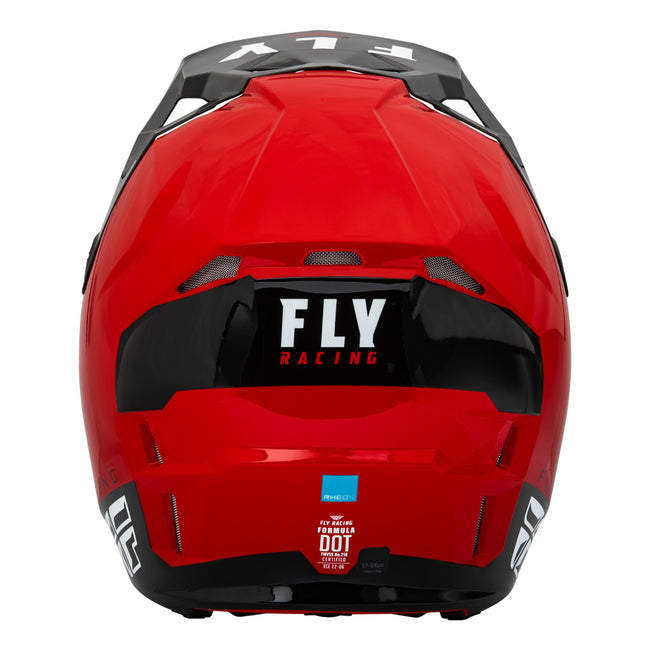 Fly Racing Formula CP Slant BMX Race Helmet-Red/Black/White - 4