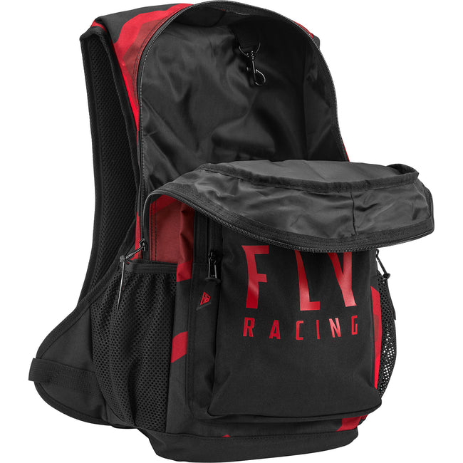 Fly Racing Jump Pack Backpack-Red/Black Camo - 3