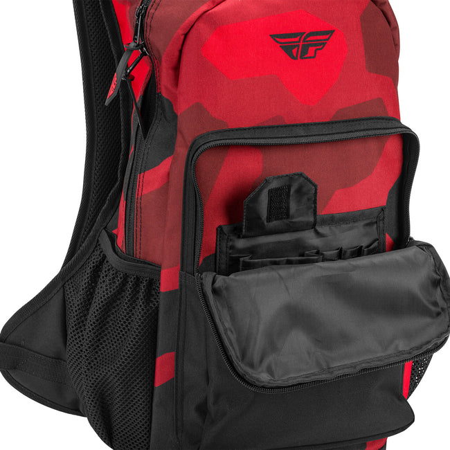 Fly Racing Jump Pack Backpack-Red/Black Camo - 4