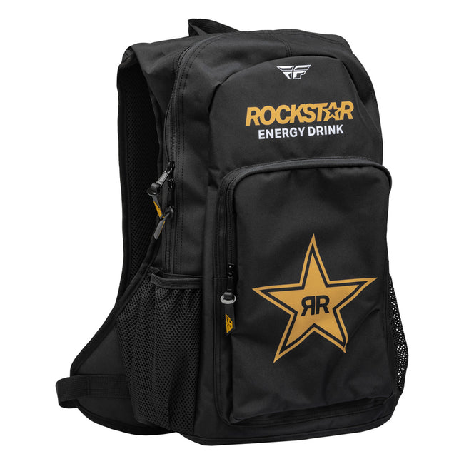 Fly Racing Jump Pack Rockstar Backpack-Black/Gold - 1