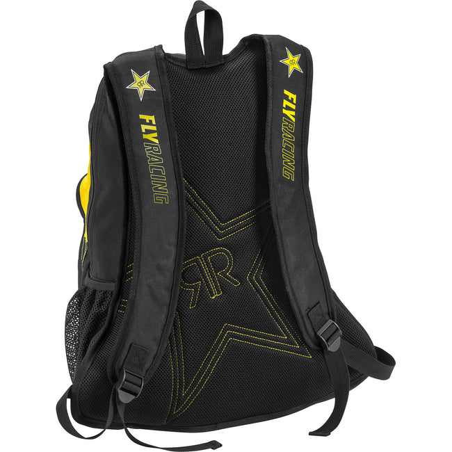 Fly Racing Jump Pack Rockstar Backpack-Black/Yellow - 2