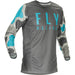 Fly Racing K221 BMX Race Jersey-Grey/Blue - 1