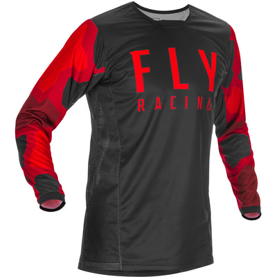 Fly Racing K221 BMX Race Jersey-Red/Black