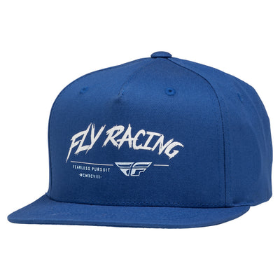 Fly Racing Khaos Hat-Blue/White-Youth