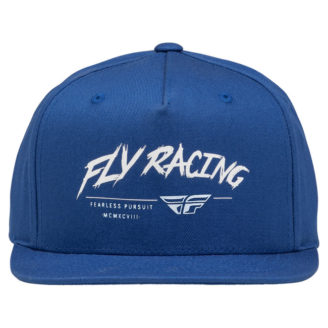 Fly Racing Khaos Hat-Blue/White-Youth - 2