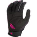 Fly Racing Kinetic Noiz BMX Race Gloves-Neon Pink/Black - 2
