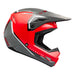 Fly Racing Kinetic Vision BMX Race Helmet-Red/Grey - 1