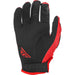 Fly Racing K121 BMX Race Gloves-Red/Grey/Black - 2