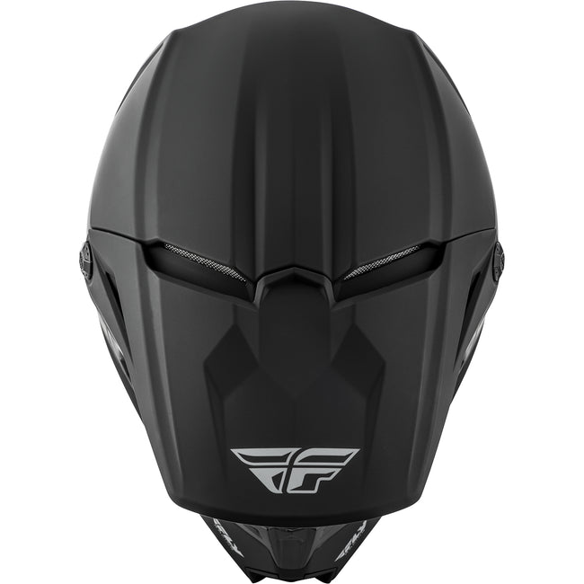 Fly Racing Kinetic Solid BMX Race Helmet-Matte Black - 4