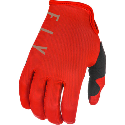 Fly Racing Lite BMX Race Gloves-Red/Khaki