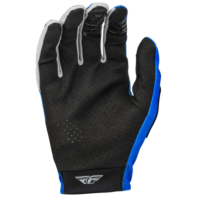 Fly Racing Lite BMX Race Gloves-Blue/Grey - 2