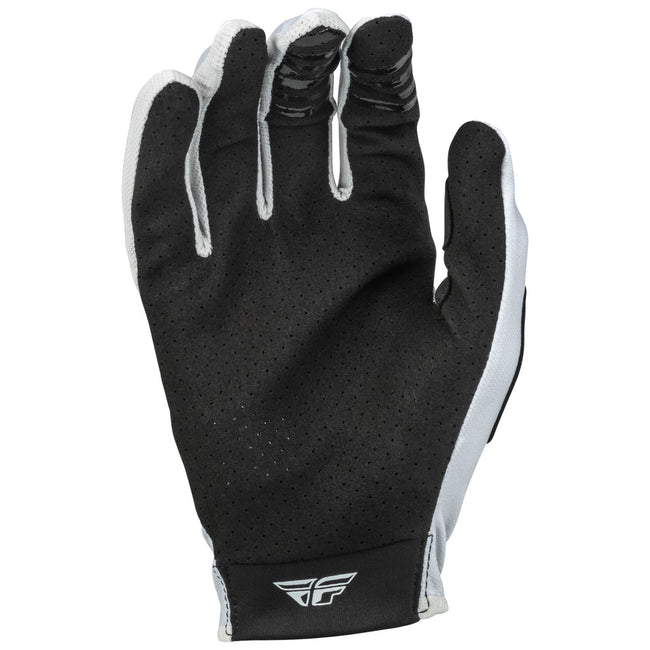 Fly Racing Lite BMX Race Gloves-Grey/Blue - 2
