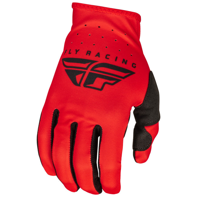 Fly Racing Lite BMX Race Gloves-Red/Black - 1