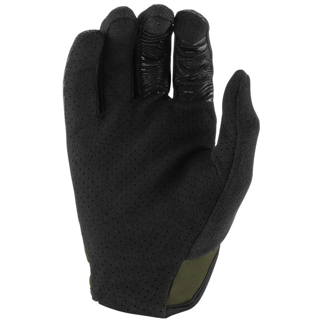 Fly Racing Media BMX Race Gloves-Dark Forest/Black - 2