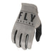 Fly Racing Media BMX Race Gloves-Grey/Black - 1