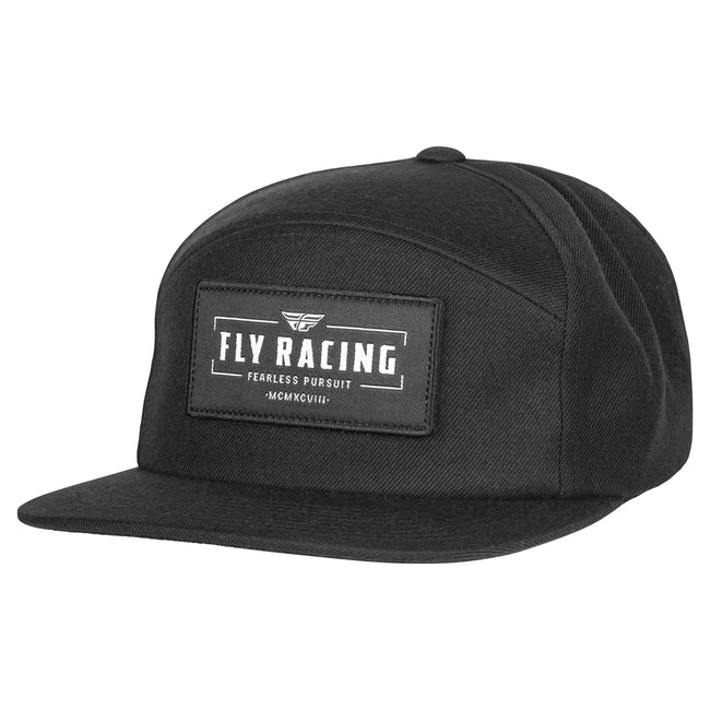 Fly Racing Motto Hat-Black-Adult at J&R Bicycles – J&R Bicycles, Inc.