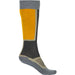Fly Racing Thin MX Socks-Black/Grey/Mustard - 2