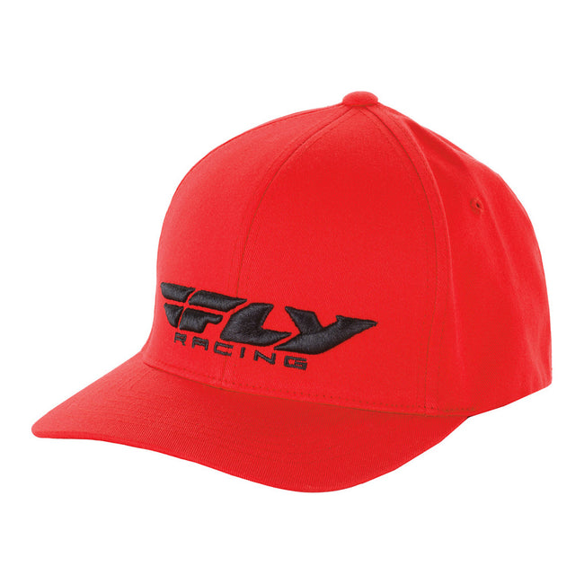 Fly Racing Podium Hat-Red - 1