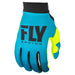 Fly Racing 2022 Pro Lite BMX Race Gloves-Blue/Hi-Vis - 1