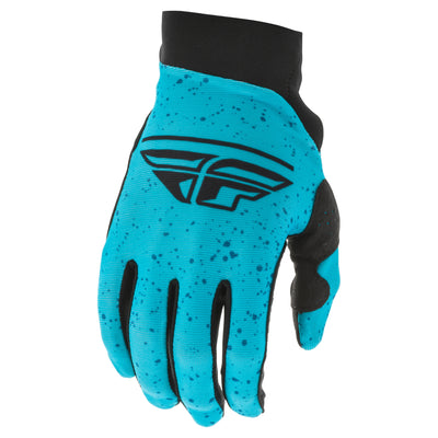 Fly Racing 2022 Pro Lite BMX Race Gloves-Navy/Blue/Black