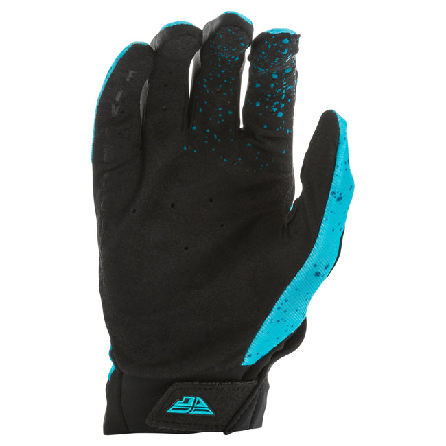 Fly Racing 2022 Pro Lite BMX Race Gloves-Navy/Blue/Black - 2