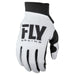 Fly Racing 2022 Pro Lite BMX Race Gloves-White/Black - 1