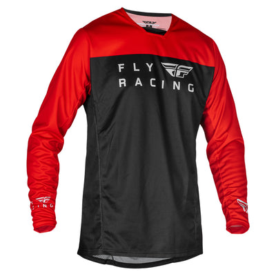 Fly Racing Radium BMX Race Jersey-Red/Black/Grey