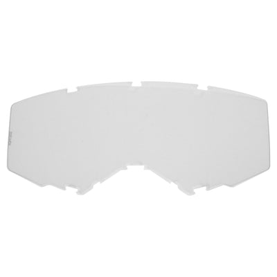 Fly Racing 2022 Replacement Lens W/O Post Goggles-Clear W/O Post