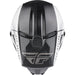 Fly Racing Kinetic Straight Edge BMX Race Helmet-Black/White - 4