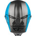 Fly Racing Kinetic Straight Edge BMX Race Helmet-Blue/Grey/Black - 4