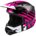 Fly Racing Kinetic Thrive BMX Race Helmet-Pink/Black/White - 5