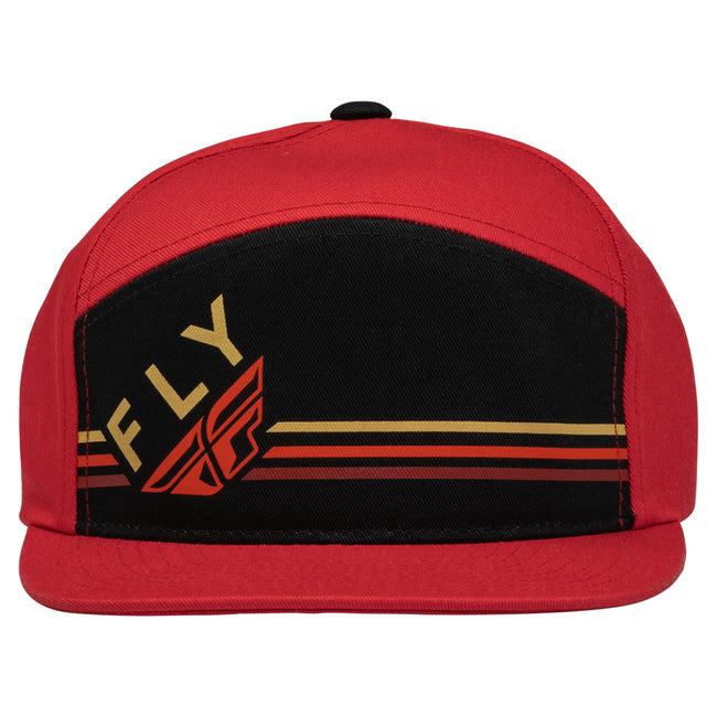 Fly Racing Track Hat-Black/Red-Youth - 2