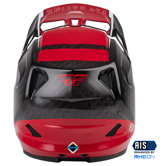 Fly Racing Werx-R BMX Race Helmet-Red Carbon - 3
