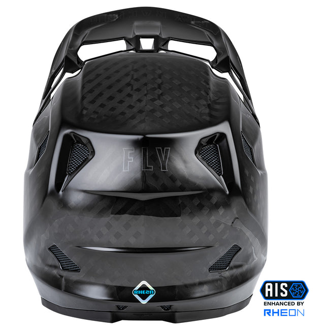 Fly Racing Werx-R Carbon BMX Race Helmet-Black Carbon - 2