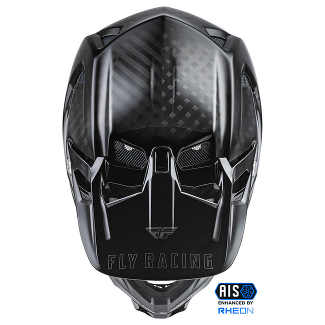 Fly Racing Werx-R Carbon BMX Race Helmet-Black Carbon - 3