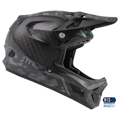 Fly Racing Werx-R Carbon BMX Race Helmet-Matte Camo Carbon