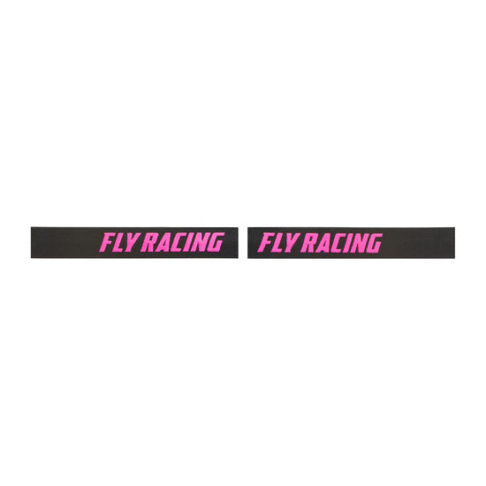 Fly Racing 2022 Zone Goggles-Black/Pink W/Silver Mirror/Smoke Lens - 2