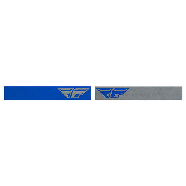 Fly Racing 2022 Zone Goggles-Grey/Blue W/Sky Blue Mirror/Smoke Lens - 2
