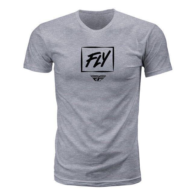 Fly Racing Zoom T-Shirt-Grey - 1