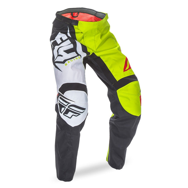 Fly Racing 2017 F-16 Pants-Black/Lime - 1