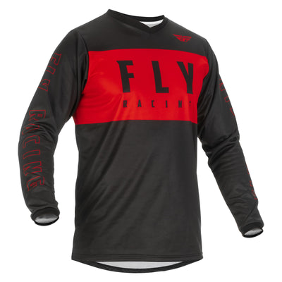 Fly Racing 2022 F-16 BMX Race Jersey-Red/Black